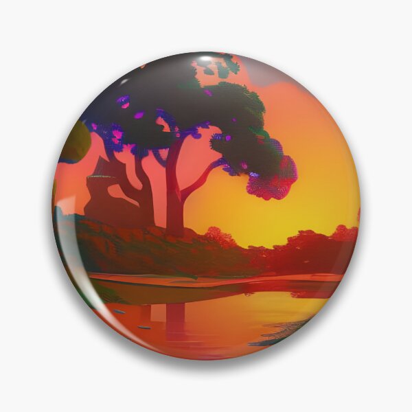 Artikelvorschau, KI-generierte Kunst, Vintage Sunset Fauvism 3 entworfen und verkauft von ACC .