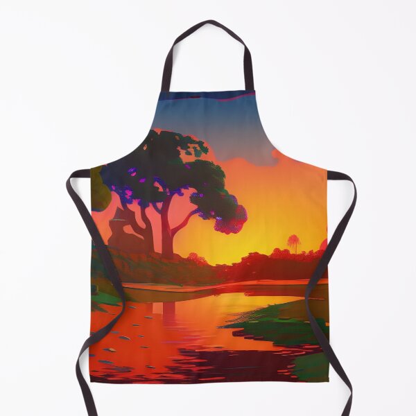 Artikelvorschau, KI-generierte Kunst, Vintage Sunset Fauvism 3 entworfen und verkauft von ACC .