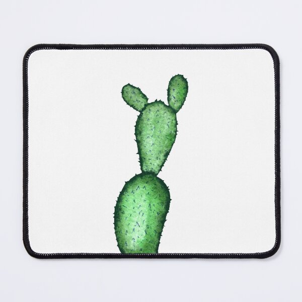 Item preview, Cactus branch plant green a watercolor sketch designed and sold by Yana Mustafina | Boho Soulful Designs.