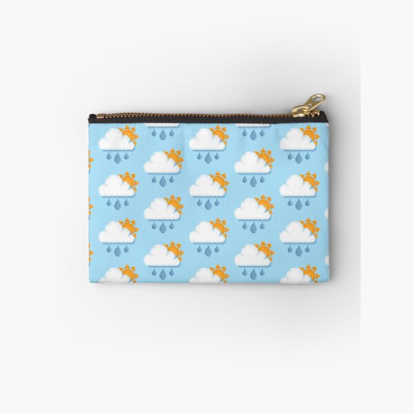 Item preview, Retro Sunny Rain cloud Pixel Design designed and sold by 8BitTrip.
