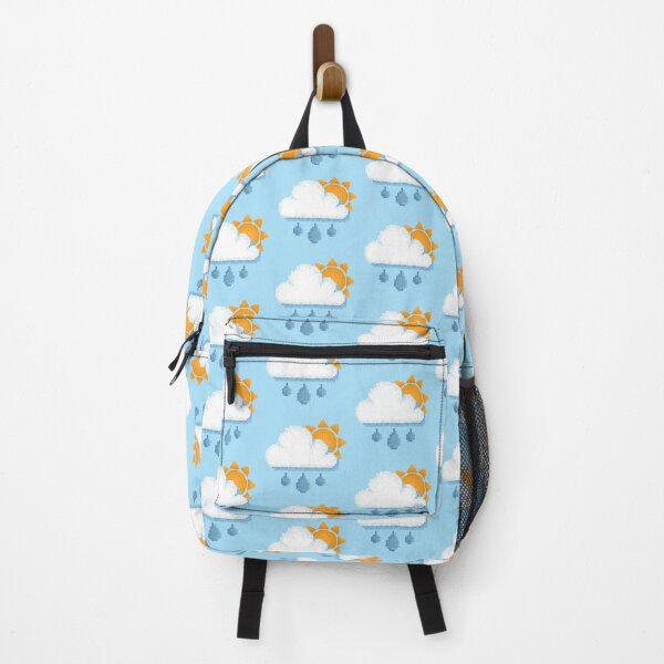 Item preview, Retro Sunny Rain cloud Pixel Design designed and sold by 8BitTrip.