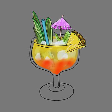 Heidi Daus Mai Tai Cocktail pin popular