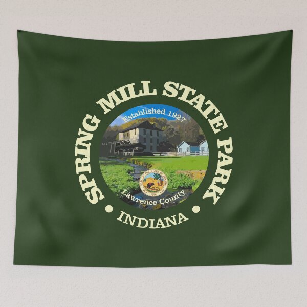 Item preview, Spring Mill State Park (SP) designed and sold by curranmorgan.