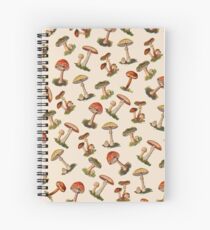 Mushrooms Spiral Notebook