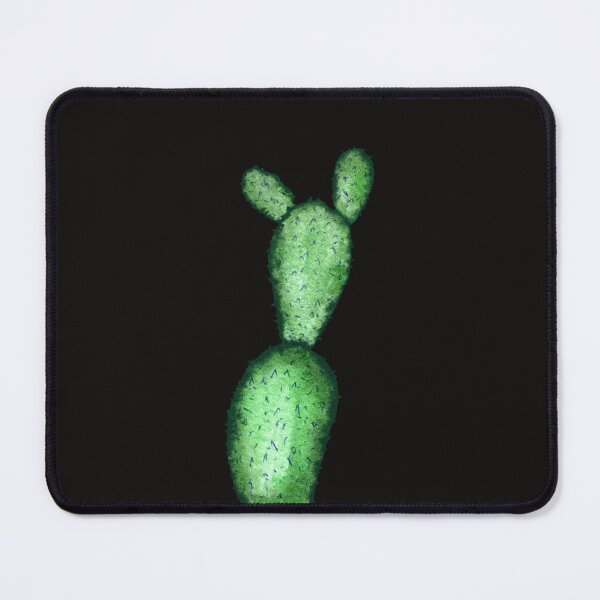 Item preview, Cactus branch plant green a watercolor sketch black designed and sold by Yana Mustafina | Boho Soulful Designs.