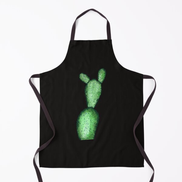 Item preview, Cactus branch plant green a watercolor sketch black designed and sold by Yana Mustafina | Boho Soulful Designs.