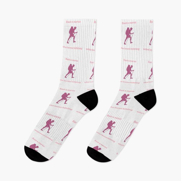 Item preview, Just A Nurse Who Loves Hiking designed and sold by erion-store.