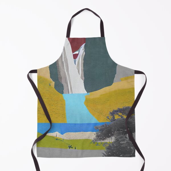 Item preview, Glacier National Park | Vintage American National Park, Colorful Abstract Design designed and sold by POSTERAMALA.
