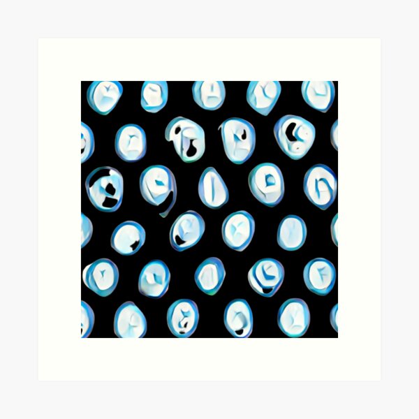 Aperçu de l'œuvre Motif Cristal Lune Diamant créée et vendue par Sahil Randhawa.