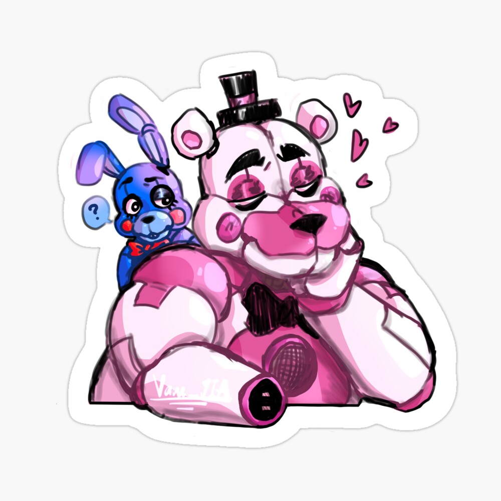 Five Nights at Freddys - Mini-Game Sprites - Set 1 Sticker for Sale by  Retr8bit