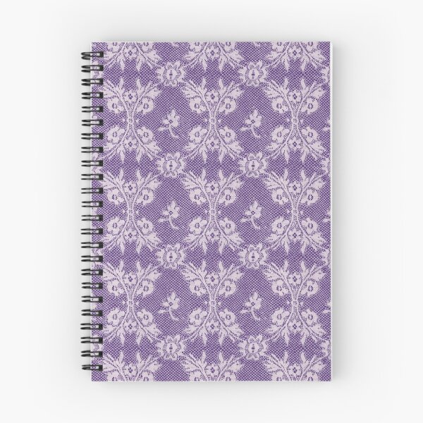 Item preview, Smoky Tillandsia Purple white lace designed and sold by coverinlove.