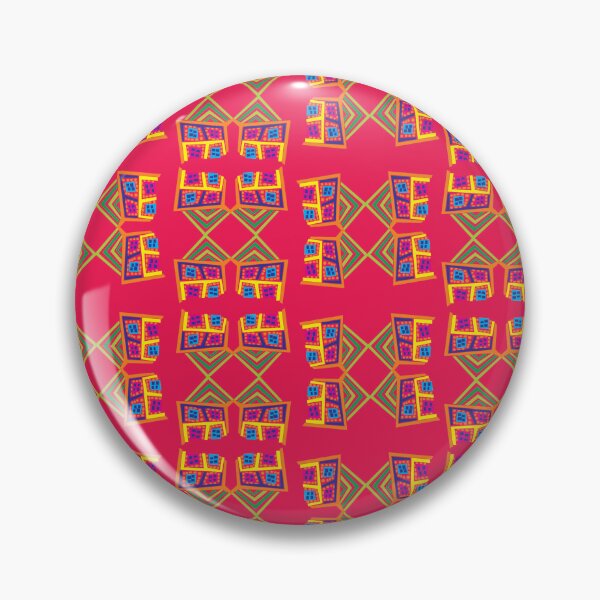 Item preview, ajrak style designed and sold by Lotusideas.