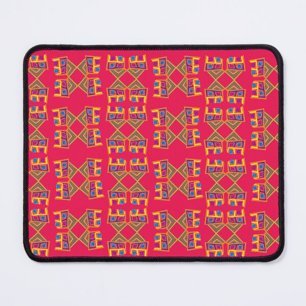 Item preview, ajrak style designed and sold by Lotusideas.
