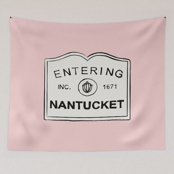 Item preview, Nantucket - Shield - Entering Nantucket designed and sold by littleparis.