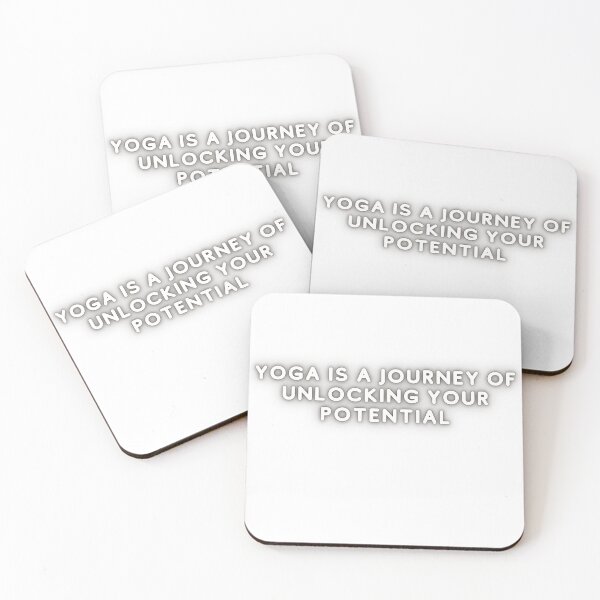 Item preview, Yoga is a journey of unlocking your potential designed and sold by MichaelGrace.