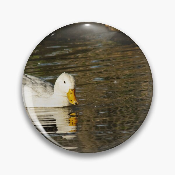 Item preview, white duck on water designed and sold by Francespoppy.