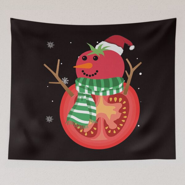 Item preview, Tomato Snowman Christmas designed and sold by Buyeseoshop.