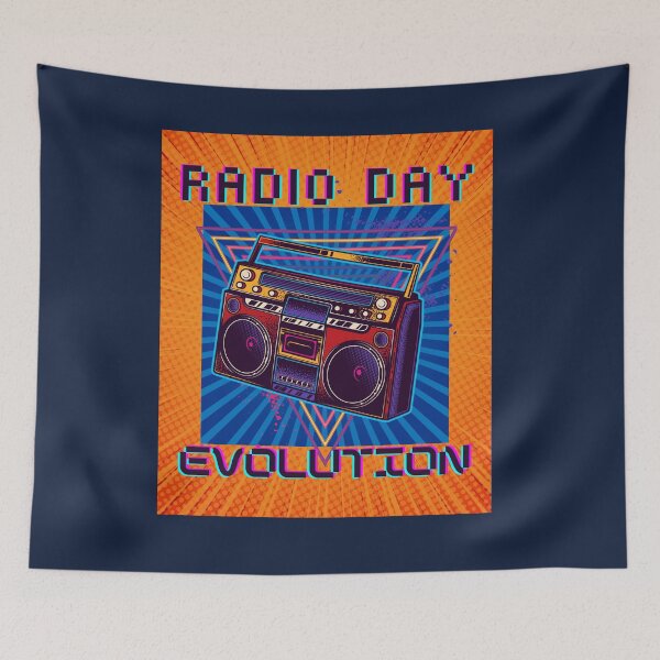 Item preview, Retro Radio Day Evolution designed and sold by DJava-ArtO.