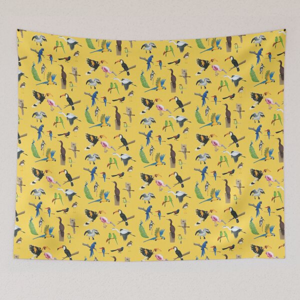 Item preview,  colorful birds designed and sold by Corinna Arauner.