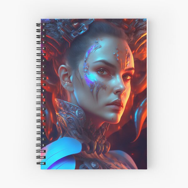 Item preview, Cyborg Cyberpunk Woman designed and sold by AICreateWorlds.