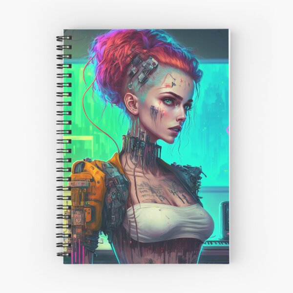 Item preview, Cyberpunk Hacker designed and sold by AICreateWorlds.