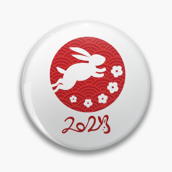 Aperçu de l'œuvre Année du Lapin 2023, Zodiaque chinois Zodiaque du Lapin , Nouvel An chinois 2023 , Année du zodiaque chinois créée et vendue par Bear-Graphics.