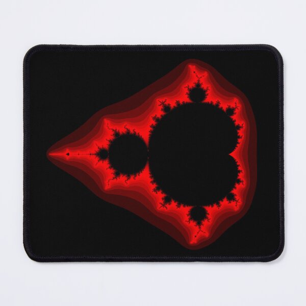 Item preview, Red Black Mandelbrot designed and sold by Rupert Russell.