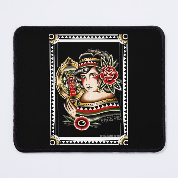 Item preview, The Plot In You - Face Me Illustration Framed designed and sold by Patricia Sullivan.