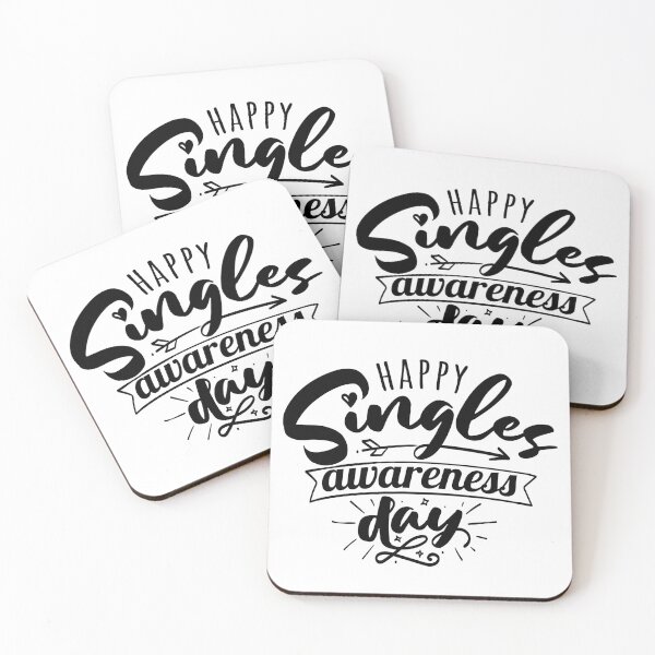 Item preview, Happy Single Awareness day  designed and sold by formylovelydog.