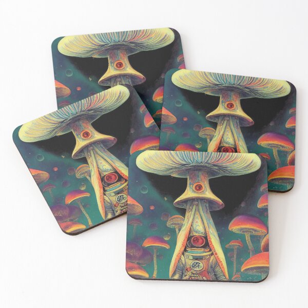 Item preview, Astronaut Mushroom Nr. 1 designed and sold by thesupremewiz.