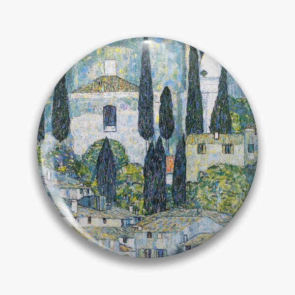 Item preview, Gustav Klimt's Kirche in Cassone (1913) designed and sold by hottest-tees.