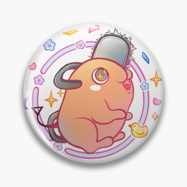 "Pochitas Halo Chainsaw Man " Pin for Sale by AnimeExpress Redbubble