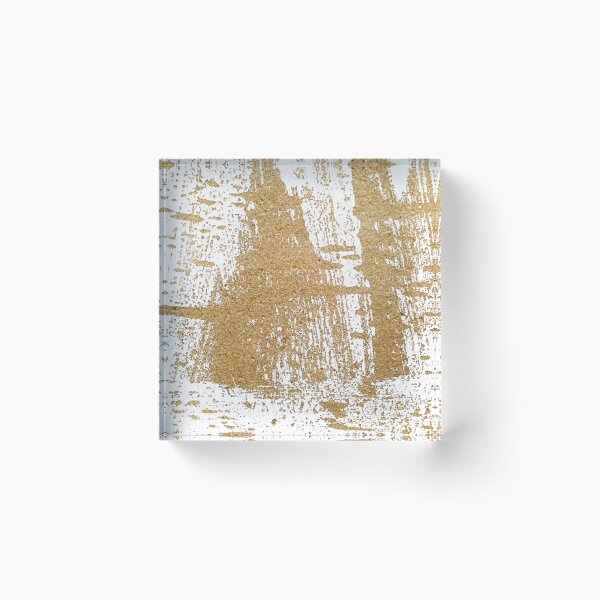 Item preview, Abstract art White and Brown wall art  designed and sold by Tropical Blood.