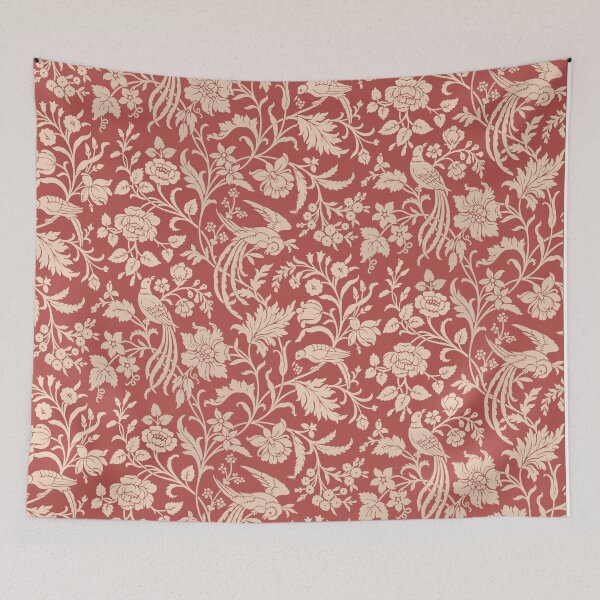 Item preview, Florals and birds Seamless Pattern designed and sold by Art-of-Enami.