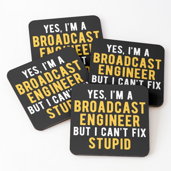 Item preview, Broadcast Engineer Funny designed and sold by NestaReign.