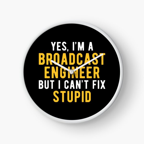 Item preview, Broadcast Engineer Funny designed and sold by NestaReign.