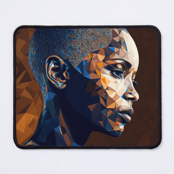 Item preview, African girl mosaic portrait designed and sold by Mirochan80.