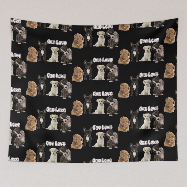 Item preview, Puppy Love One Love designed and sold by Shop FFG.