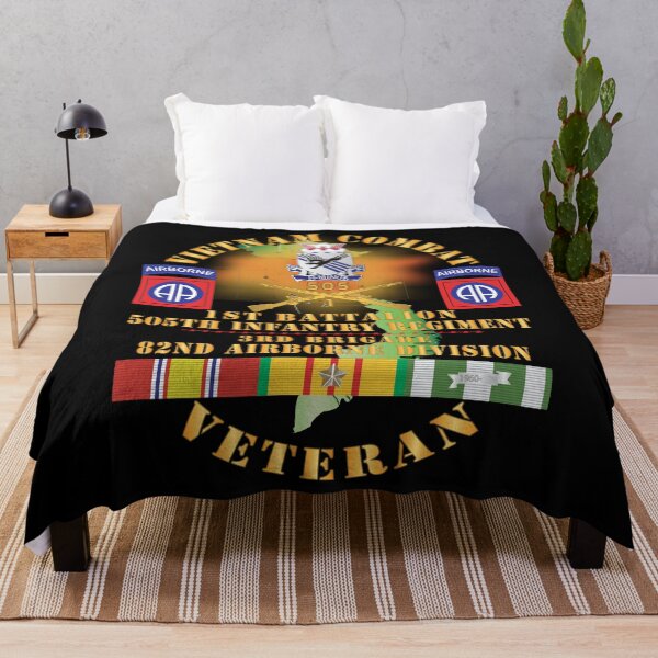 Item preview, Army - Vietnam Combat Vet -1st Bn, 505th Infantry Regiment, 3rd Bde 82nd Airborne Div w  DUI - BR  w  VN SVC X 300 designed and sold by Military Insignia Products.
