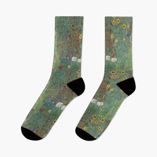 Item preview, Gustav Klimt's Farm Garden with Sunflowers (1907) designed and sold by hottest-tees.