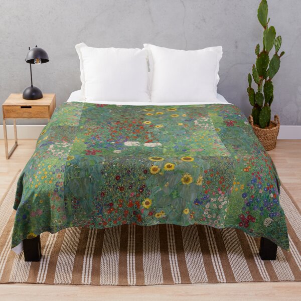 Item preview, Gustav Klimt's Farm Garden with Sunflowers (1907) designed and sold by hottest-tees.