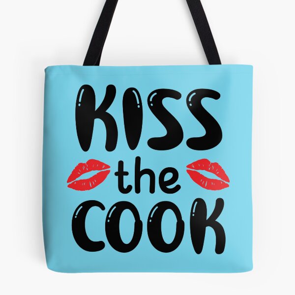 Item preview, Kiss The Cook, Chef Gift, Funny Chef Quote, Funny Cook Quote, Cooking Lover designed and sold by DesignHouse07.