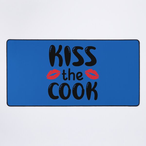 Item preview, Kiss The Cook, Chef Gift, Funny Chef Quote, Funny Cook Quote, Cooking Lover designed and sold by DesignHouse07.