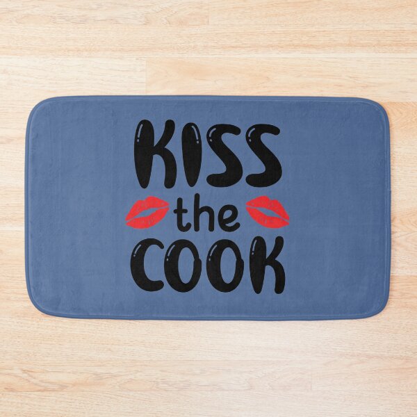 Item preview, Kiss The Cook, Chef Gift, Funny Chef Quote, Funny Cook Quote, Cooking Lover designed and sold by DesignHouse07.