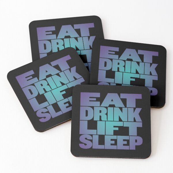 Item preview, Eat, drink, lift, sleep. v.2 designed and sold by x1brett.