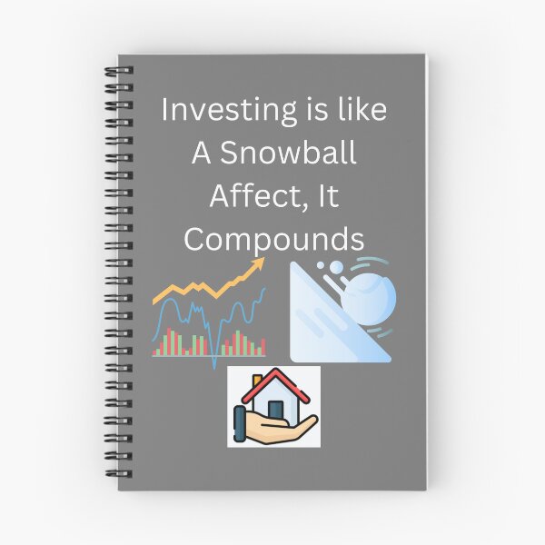Item preview, Investing is like A Snowball Affect , It Compounds designed and sold by UpcomingTech.