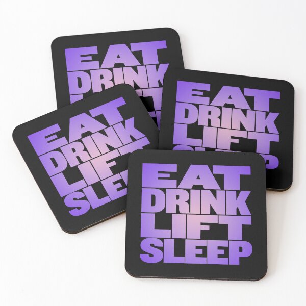Item preview, Eat, drink, lift, sleep. v.3 designed and sold by x1brett.
