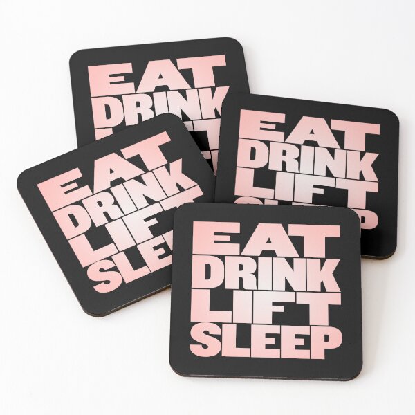 Item preview, Eat, drink, lift, sleep. v.4 designed and sold by x1brett.