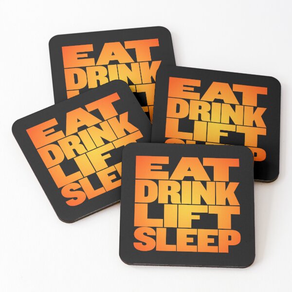 Item preview, Eat, drink, lift, sleep. v.5 designed and sold by x1brett.