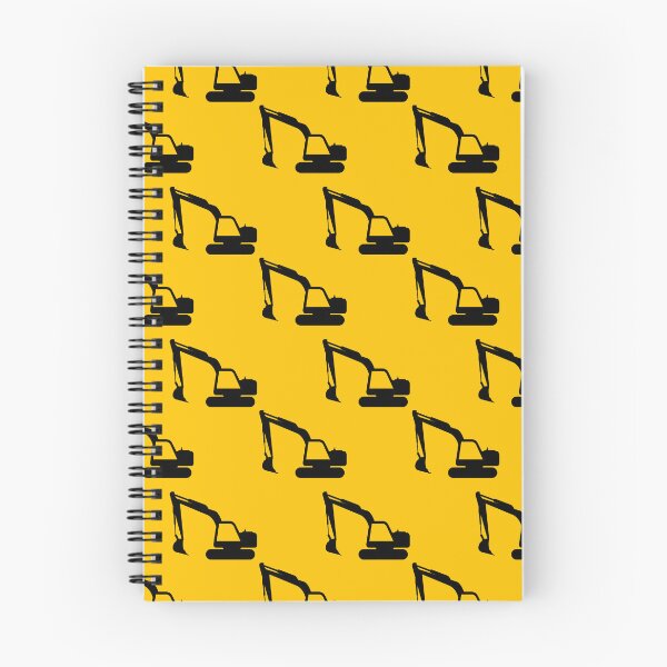 Item preview, Excavator fan illustration designed and sold by Sticker-Palace-.
